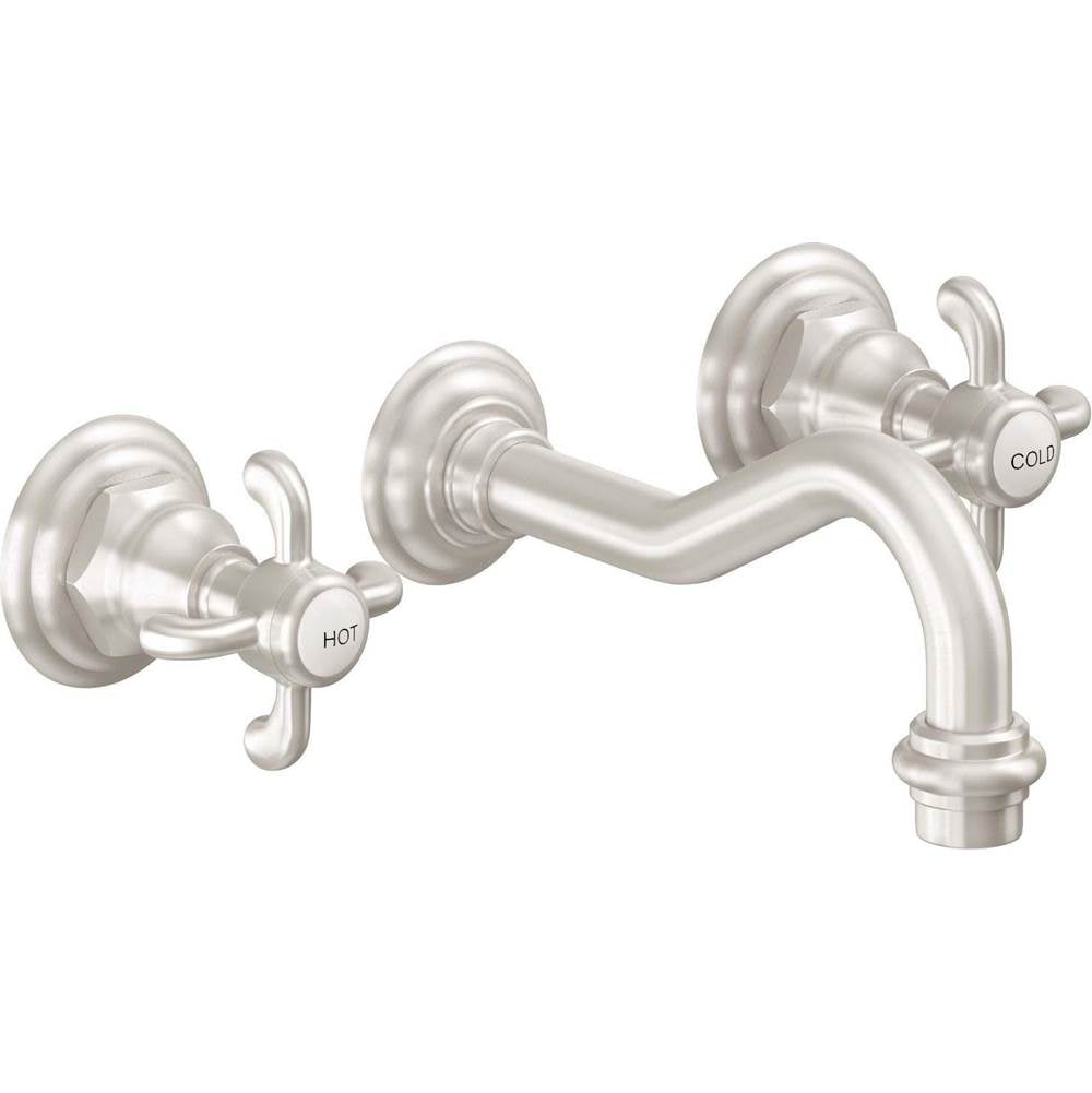 California Faucets Salinas Two Handle Lavatory Wall Faucet Trim Only
