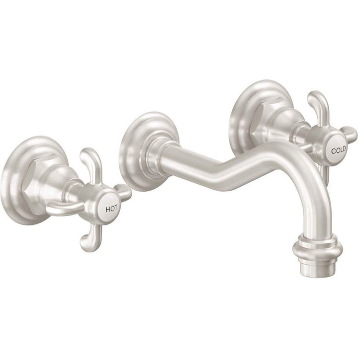 California Faucets Salinas Two Handle Lavatory Wall Faucet Trim Only
