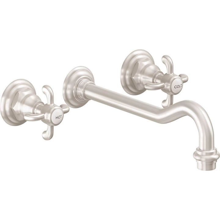California Faucets Salinas Two Handle Lavatory Wall Faucet Trim Only