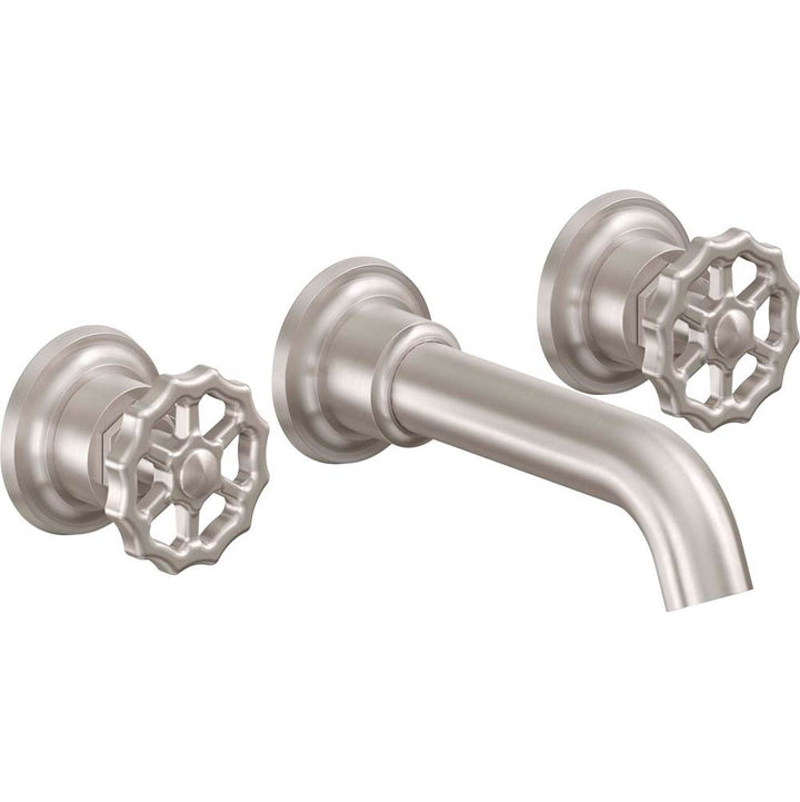 California Faucets Two Handle Lavatory Wall Faucet Trim Only