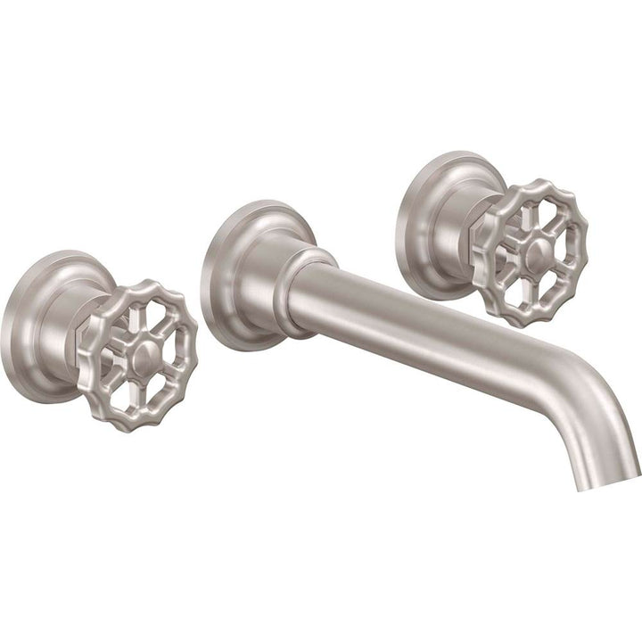 California Faucets Two Handle Lavatory Wall Faucet Trim Only