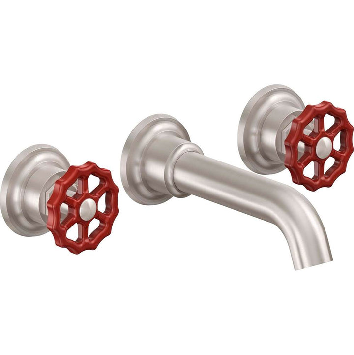 California Faucets Two Handle Lavatory Wall Faucet Trim Only