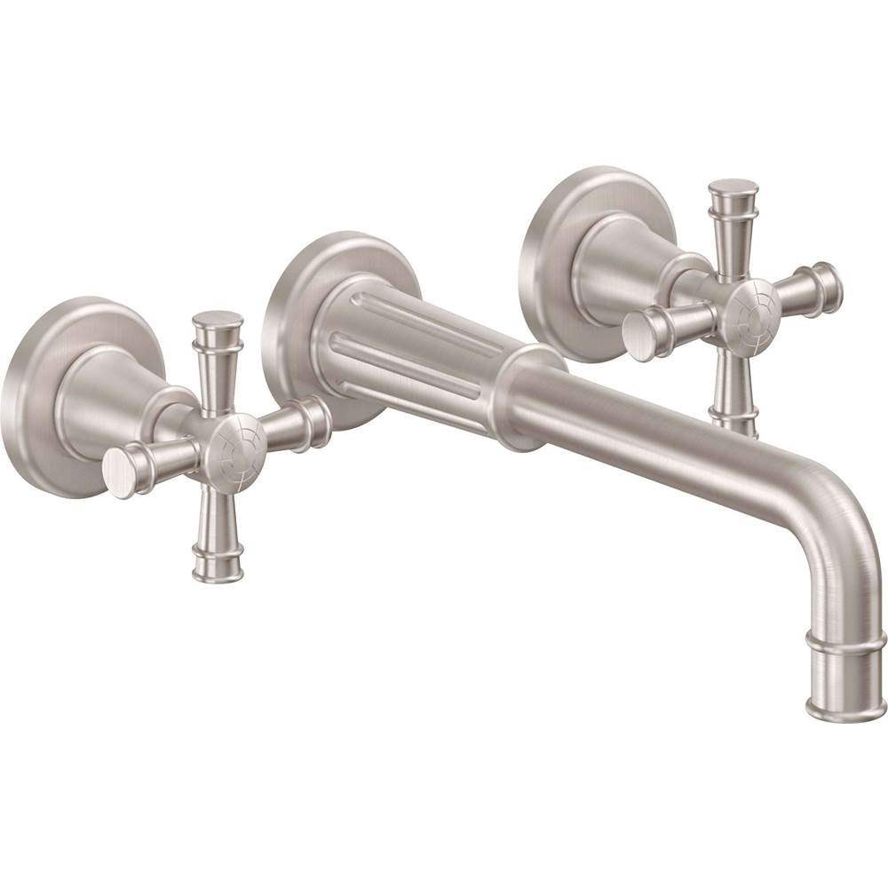 California Faucets Two Handle Lavatory Wall Faucet Trim Only