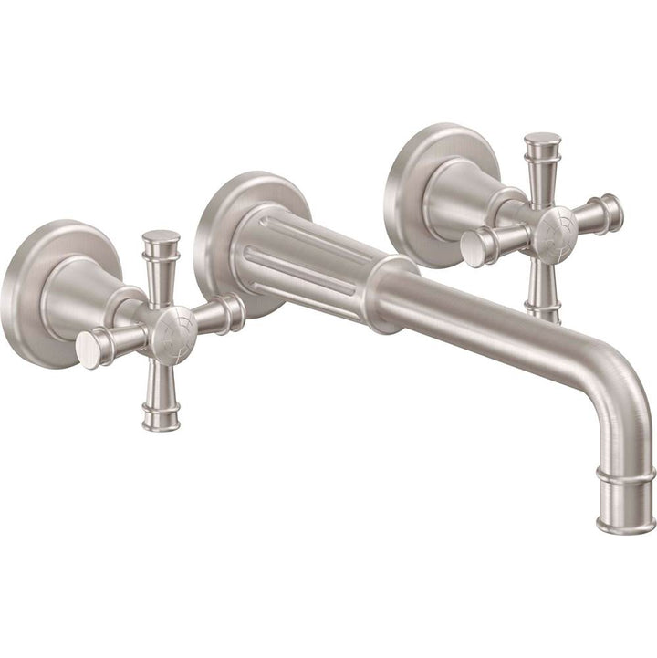 California Faucets Two Handle Lavatory Wall Faucet Trim Only