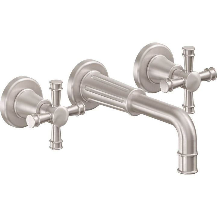California Faucets Two Handle Lavatory Wall Faucet Trim Only
