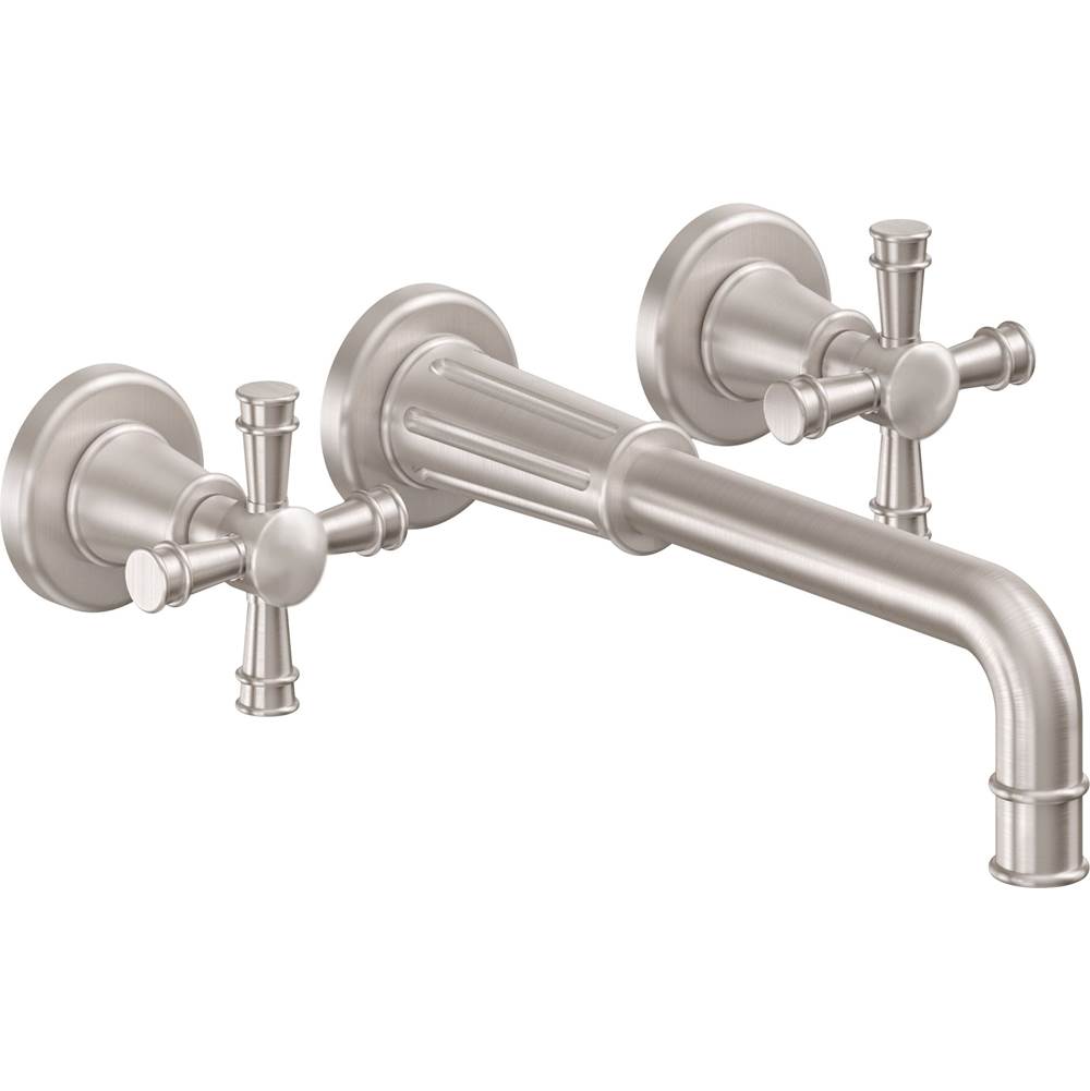 California Faucets Two Handle Lavatory Wall Faucet Trim Only