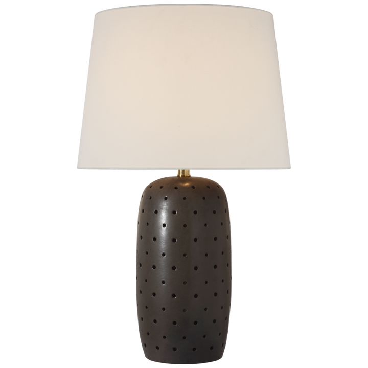 Visual Comfort Signature Samara Table Lamp in Dusted Cocoa