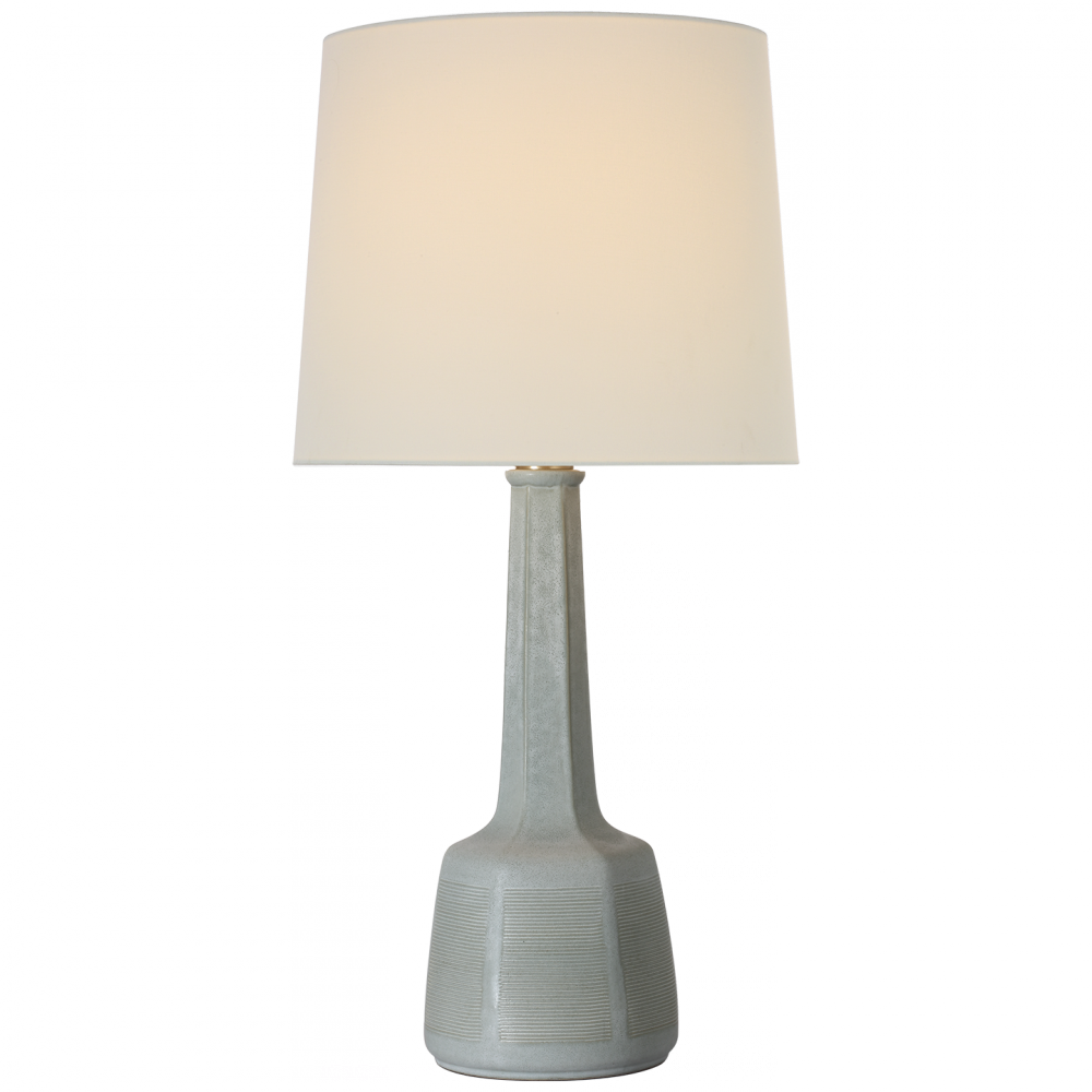 Visual Comfort Signature Lerio Table Lamp in Dusted Jade