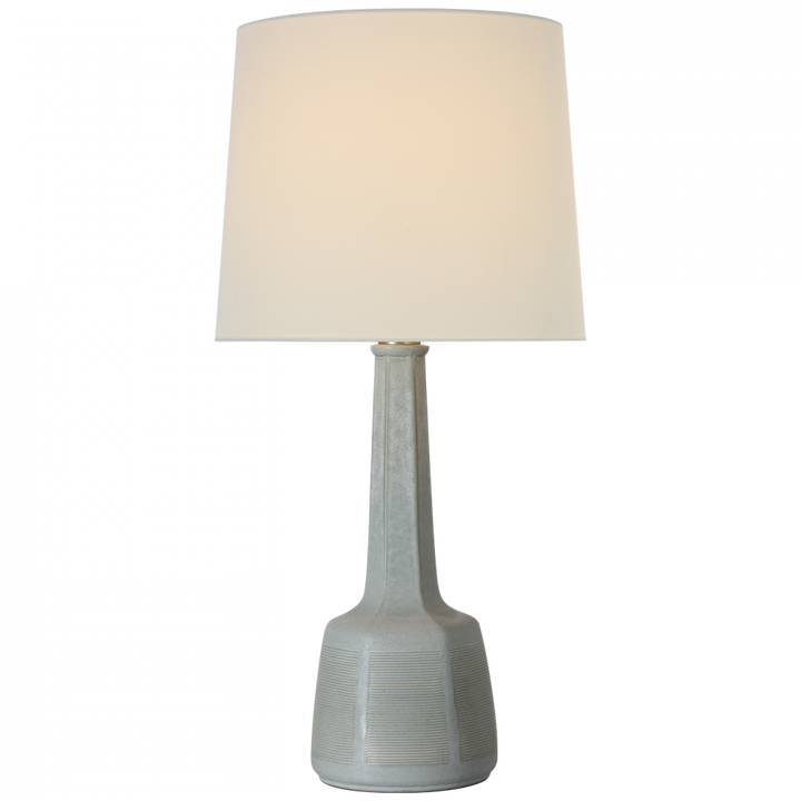 Visual Comfort Signature Lerio Table Lamp in Dusted Jade