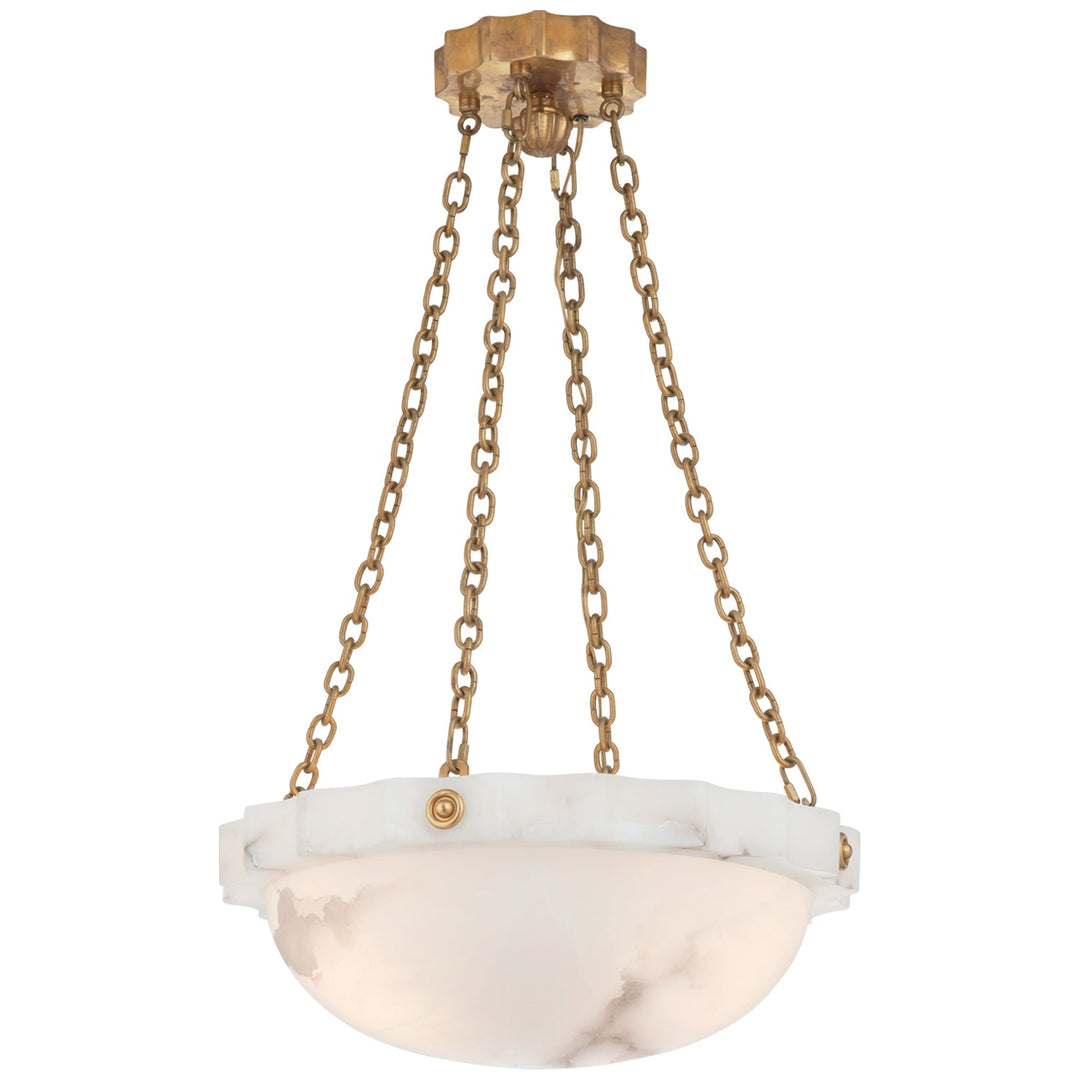 Visual Comfort Signature Fluted Band Chandelier (view 3)