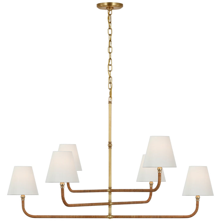 Visual Comfort Signature Basden Tiered Chandelier (view 2)