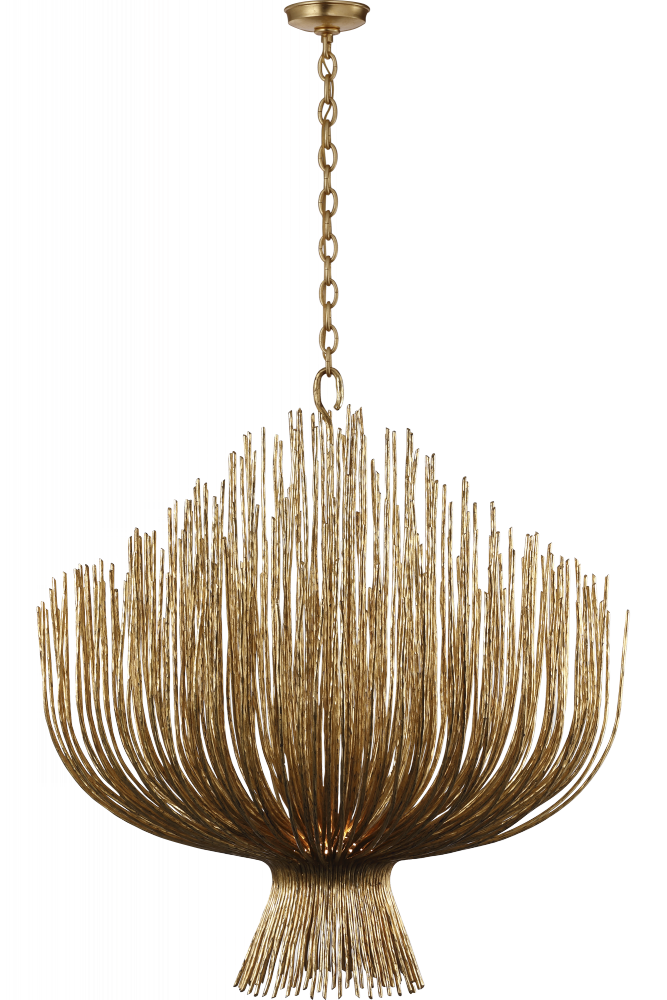 Visual Comfort Signature Astra Chandelier in Gilded Iron (view 3)