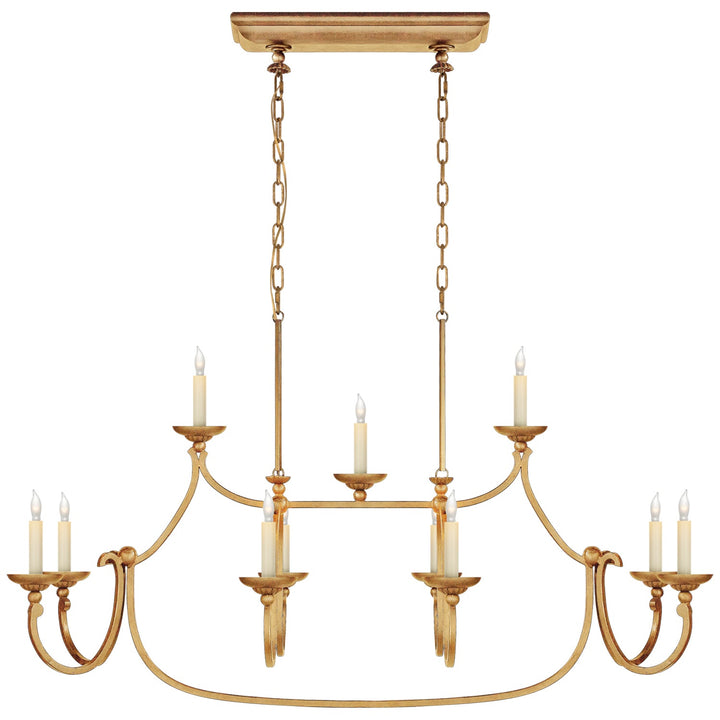 Visual Comfort Signature Flemish Linear Pendant (view 2)