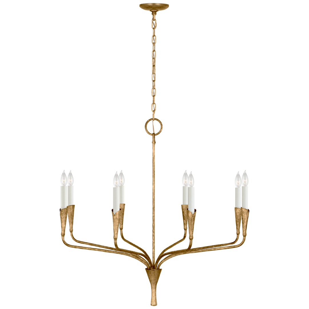 Visual Comfort Signature Aiden Single Chandelier (view 2)