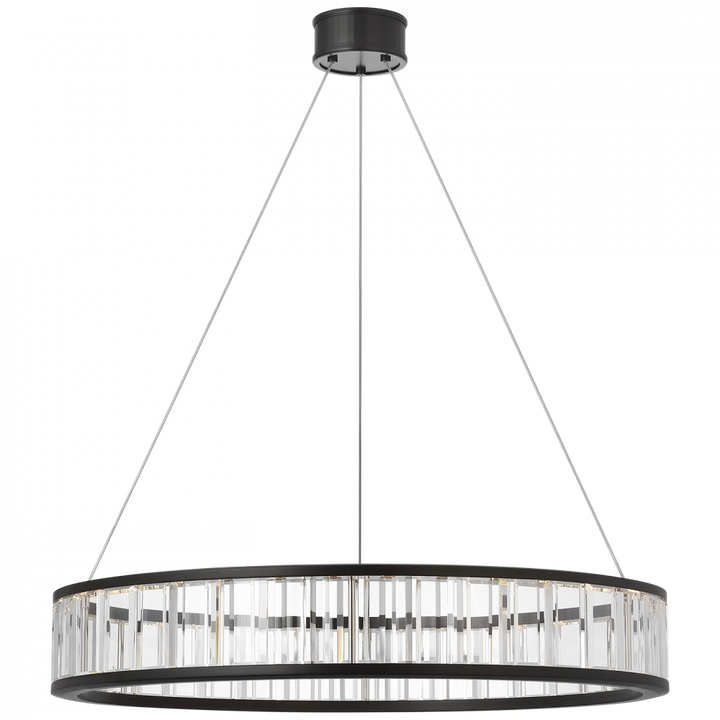 Visual Comfort Signature Iterna Ring Chandelier in Modern Iron (view 2)