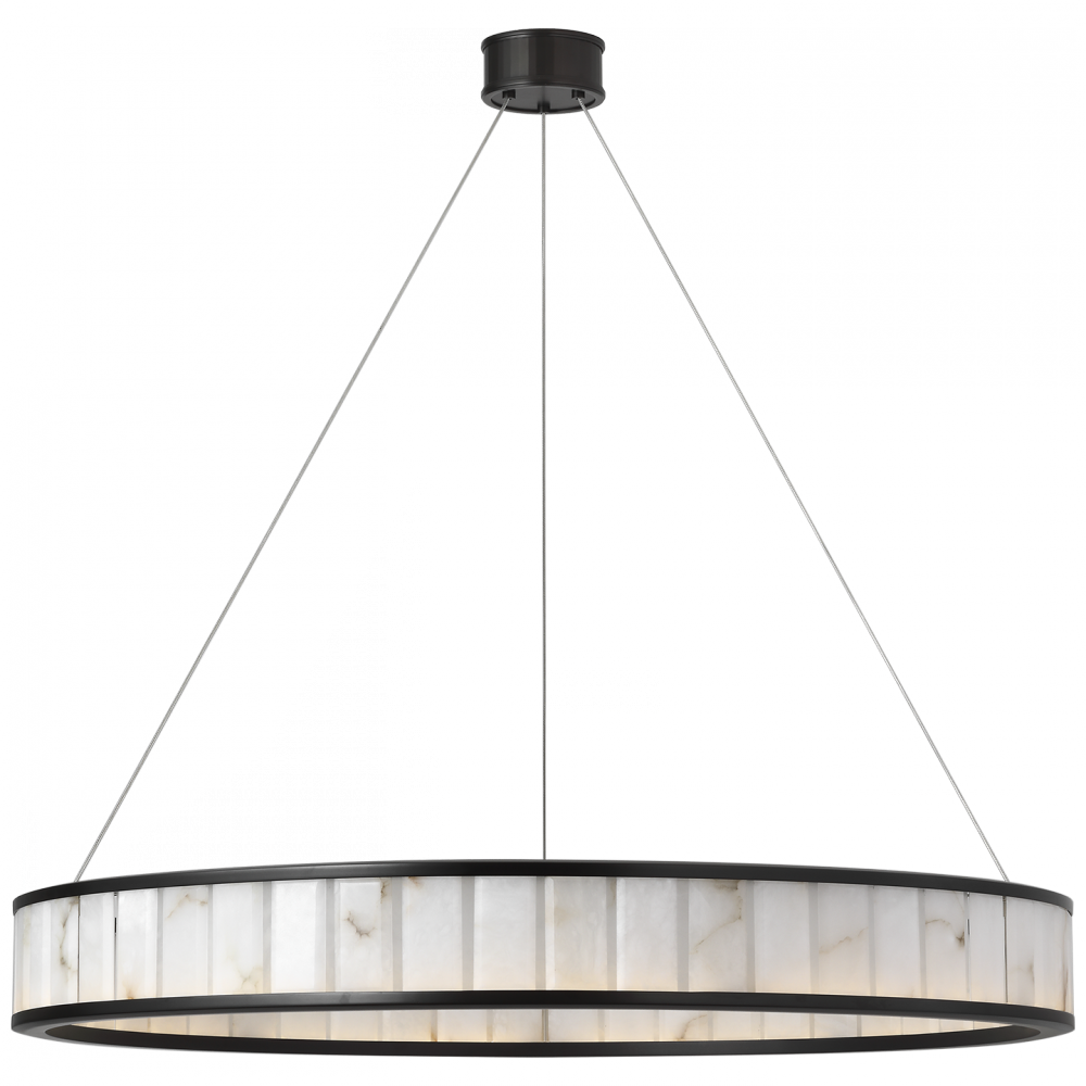 Visual Comfort Signature Iterna Ring Chandelier in Modern Iron (view 3)