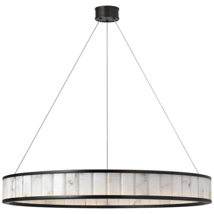 Visual Comfort Signature Iterna Ring Chandelier in Modern Iron (view 3)
