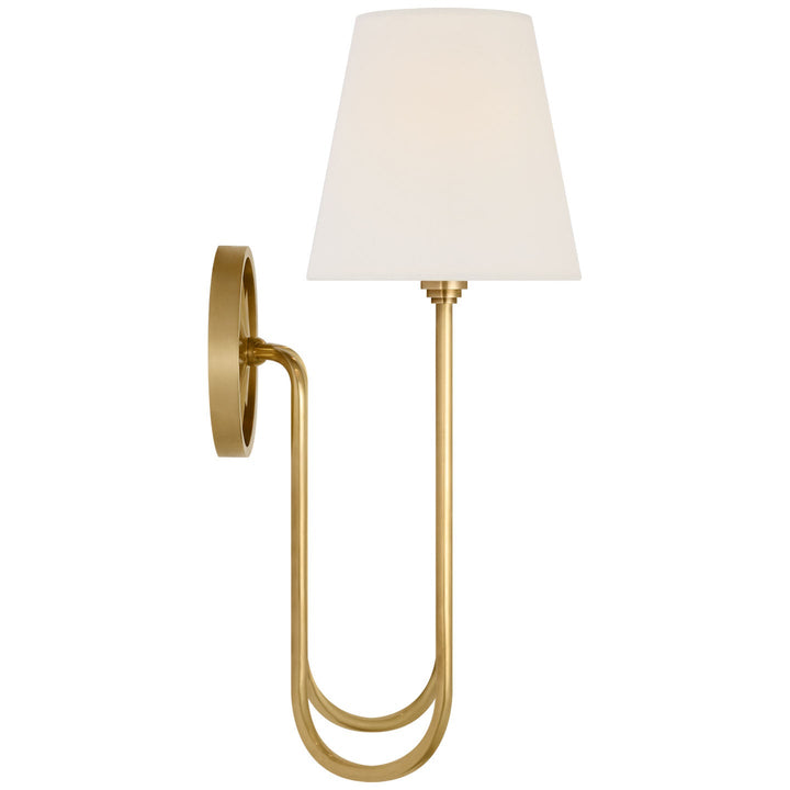 Visual Comfort Signature Polaris Curve Wall Sconce (view 3)