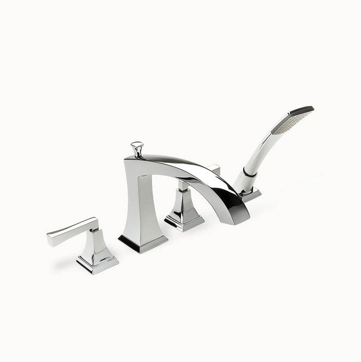 Crosswater London Leyden Deck Tub Faucet with Handshower Trim