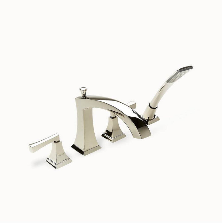 Crosswater London Leyden Deck Tub Faucet with Handshower Trim