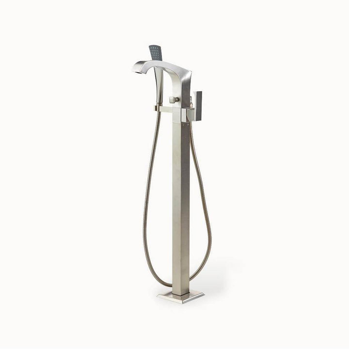 Crosswater London Leyden Floor-mount Tub Filler with Handshower