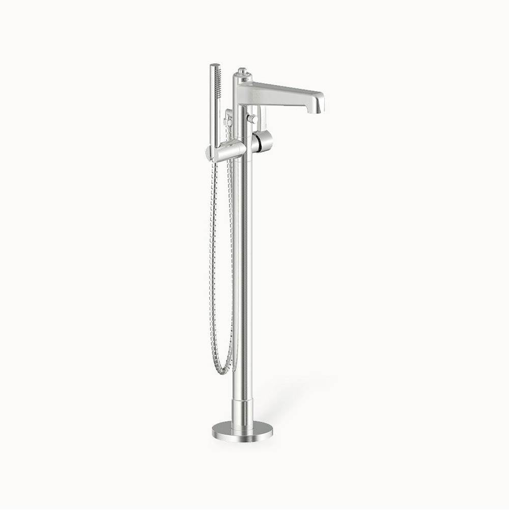 Crosswater London Darby Floor-mount Tub Filler w/HS