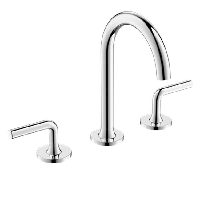 Crosswater London Taos Widespread Basin Faucet W/ Lever Handle High Spout
