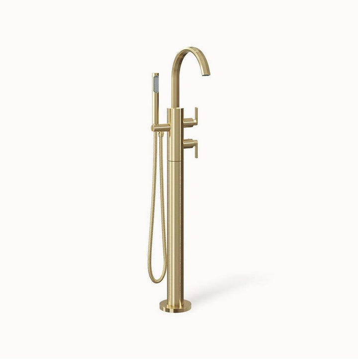 Crosswater London Heir Floor-mount Thermo Tub Filler