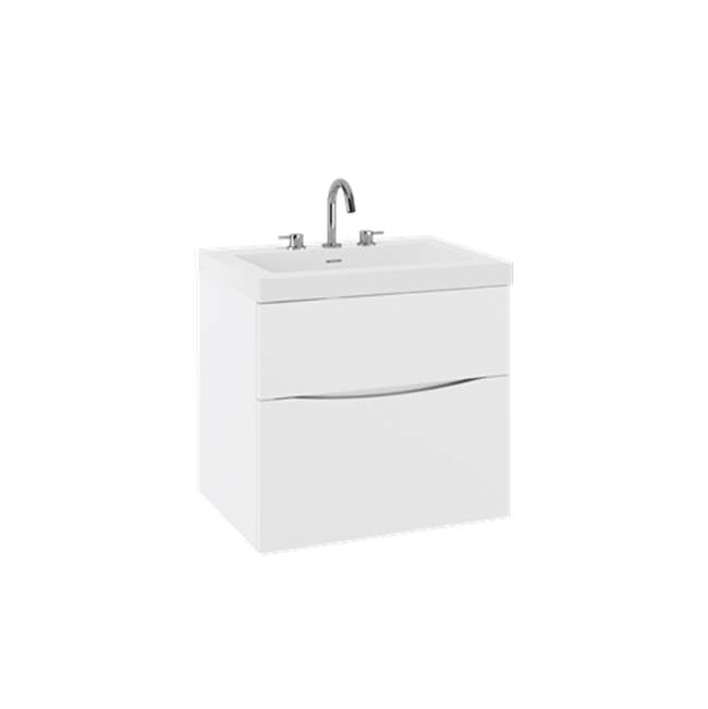 Crosswater London Mpro Double Drawer Unit With Smith Basin Top