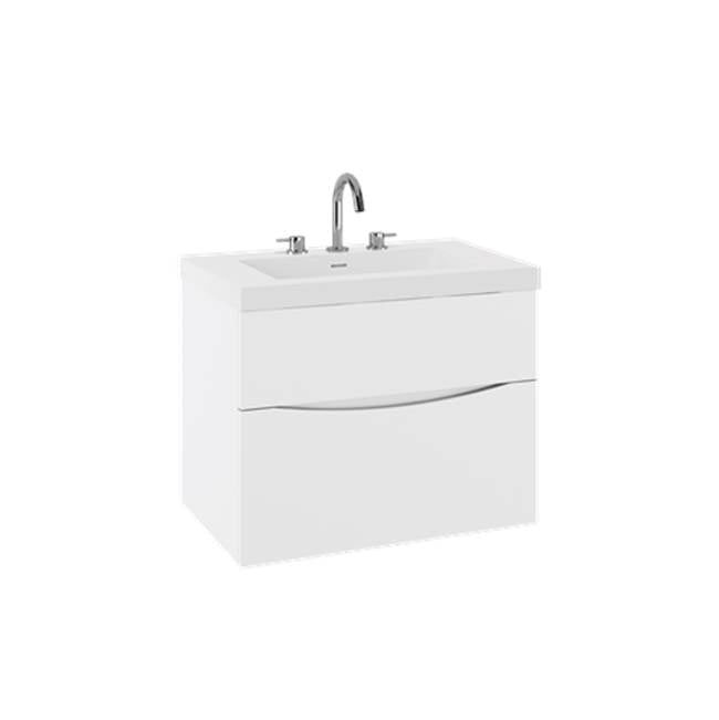 Crosswater London Mpro Double Drawer Unit With Smith Basin Top