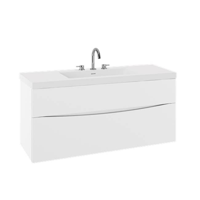 Crosswater London Mpro Double Drawer Unit With Smith Basin Top