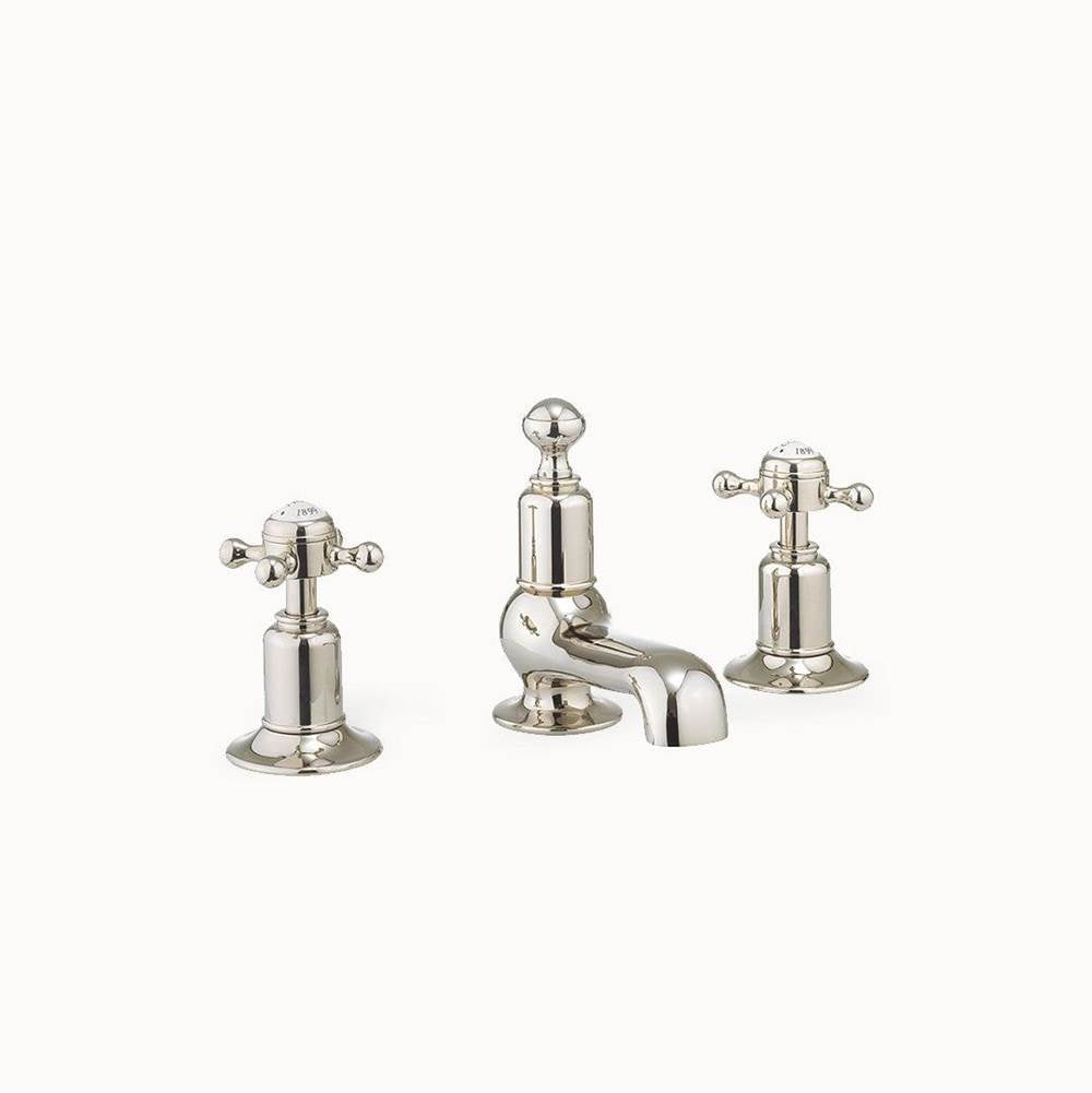 Crosswater London Belgravia Widespread Basin Faucet with Cross Handles