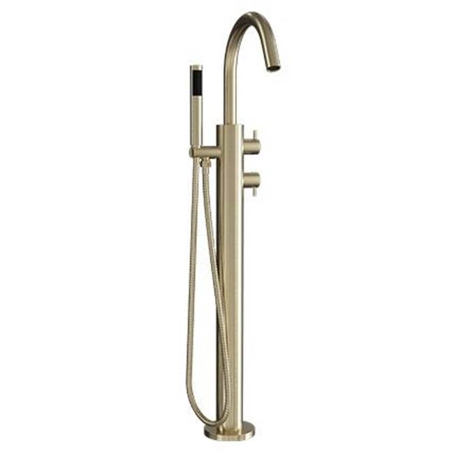 Crosswater London MPRO Floor-mount Thermo Tub Filler