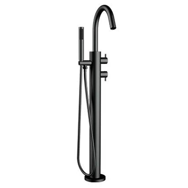 Crosswater London MPRO Floor-mount Thermo Tub Filler