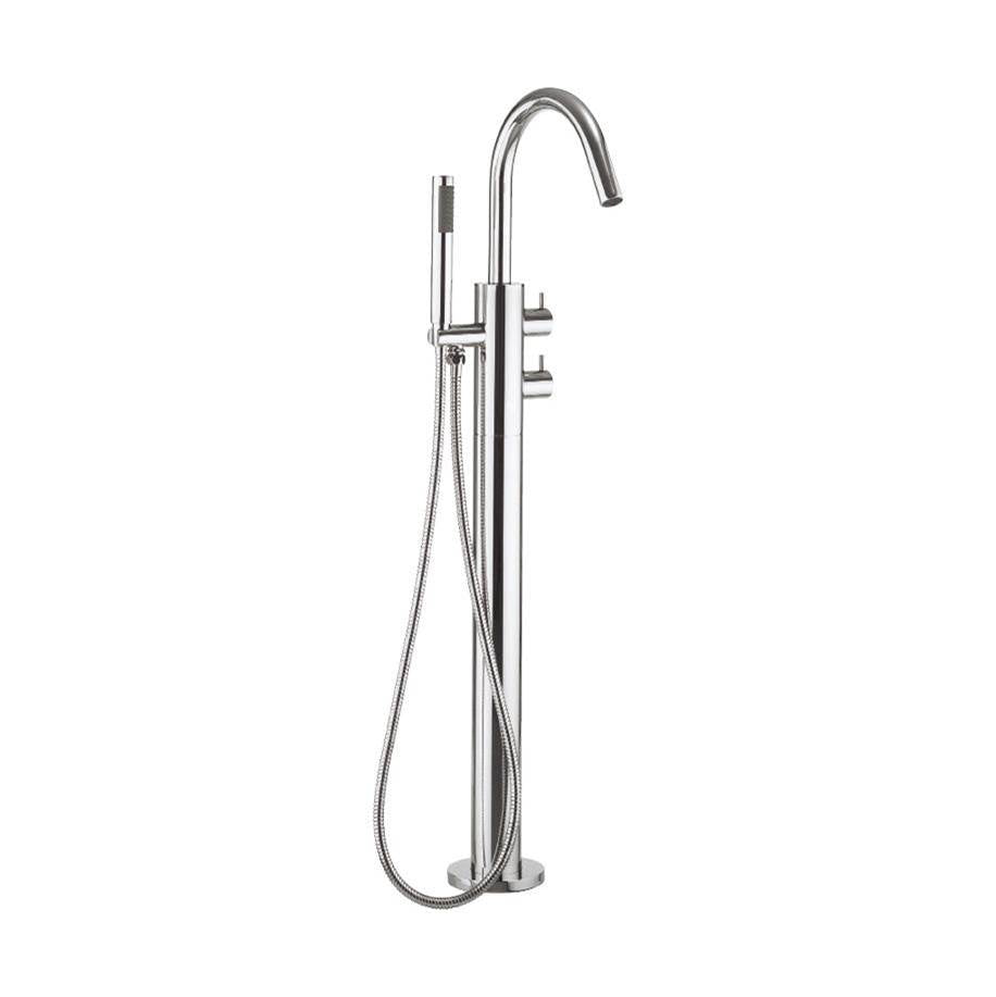Crosswater London MPRO Floor-mount Thermo Tub Filler