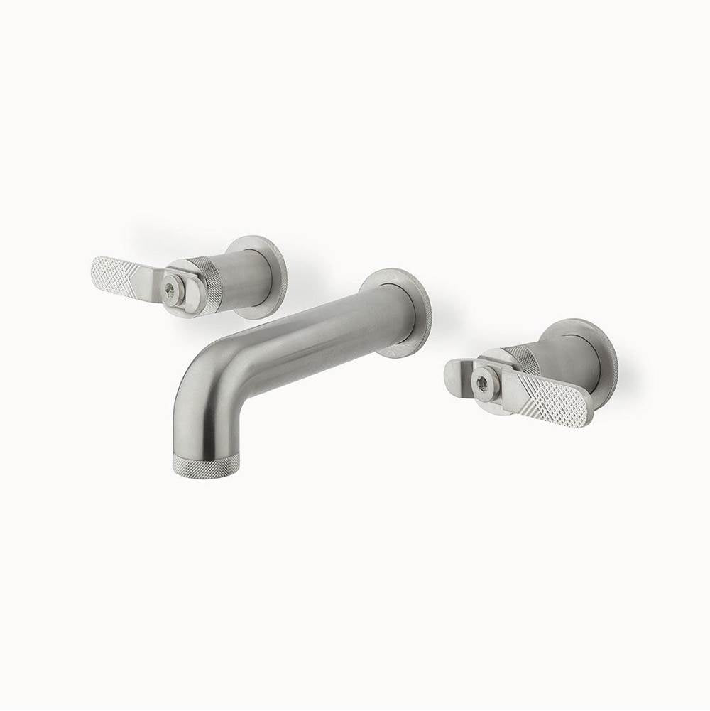 Crosswater London Union Wall-mount Widespread Basin Faucet with Lever Handles