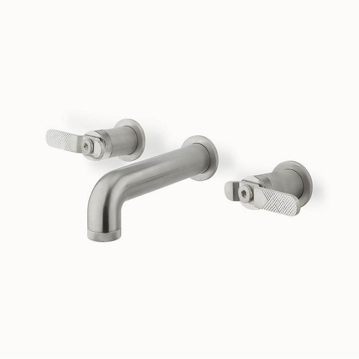 Crosswater London Union Wall-mount Widespread Basin Faucet with Lever Handles