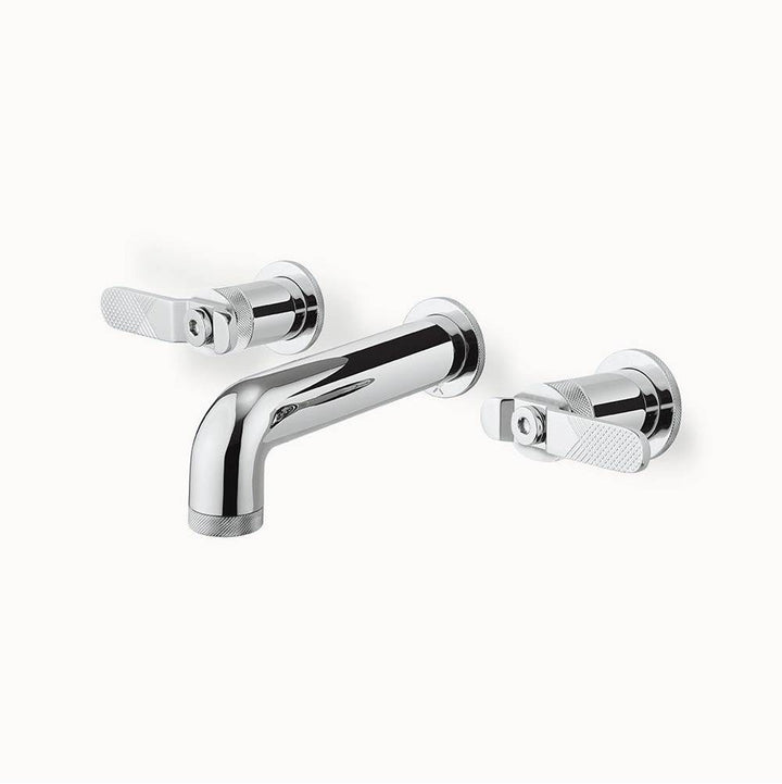 Crosswater London Union Wall-mount Widespread Basin Faucet with Lever Handles