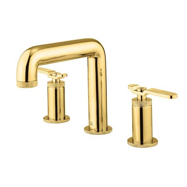 Crosswater London Union Widespread Basin Faucet with Lever Handles