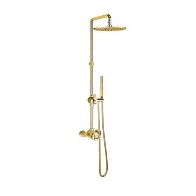 Crosswater London Union Exposed Shower Set with 10 Shower Head