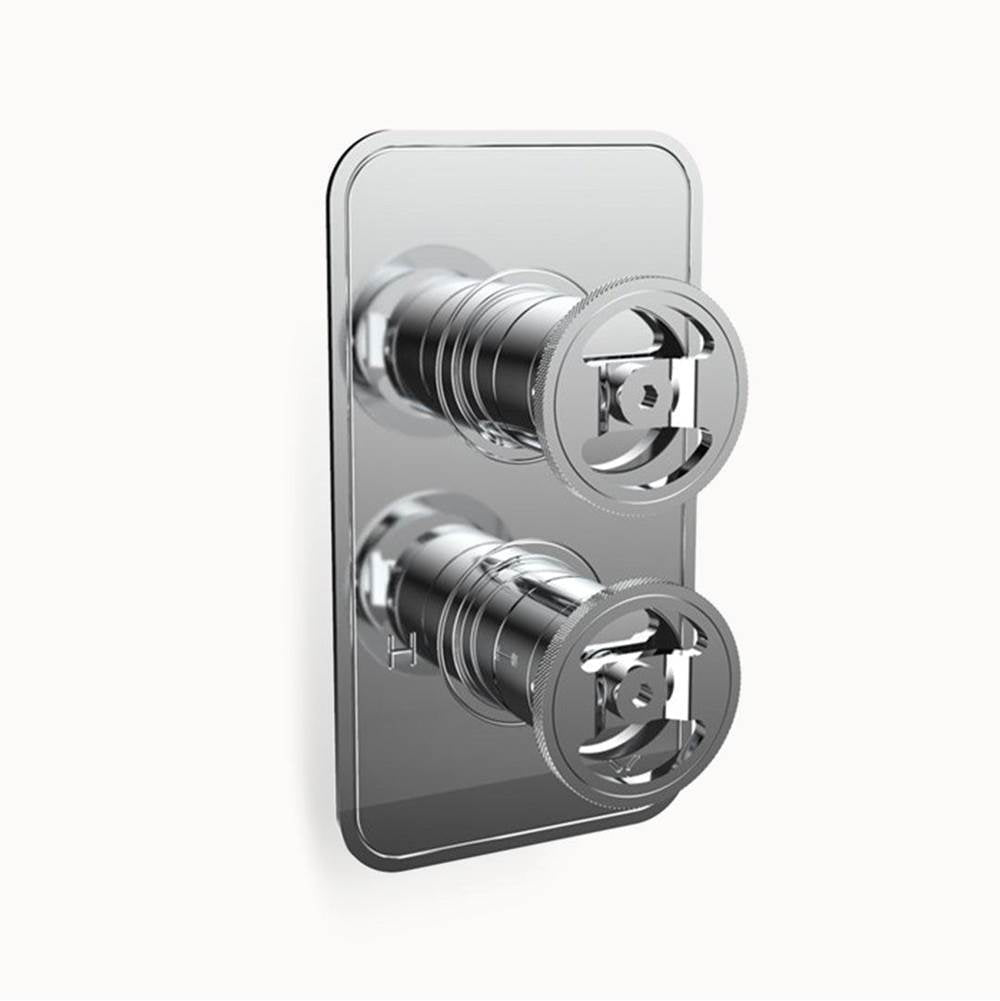 Crosswater London Union 1000/1500/2500 Thermo Trim with Round Handles