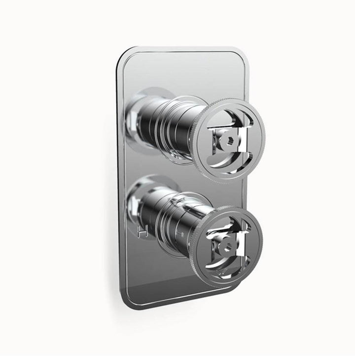 Crosswater London Union 1000/1500/2500 Thermo Trim with Round Handles