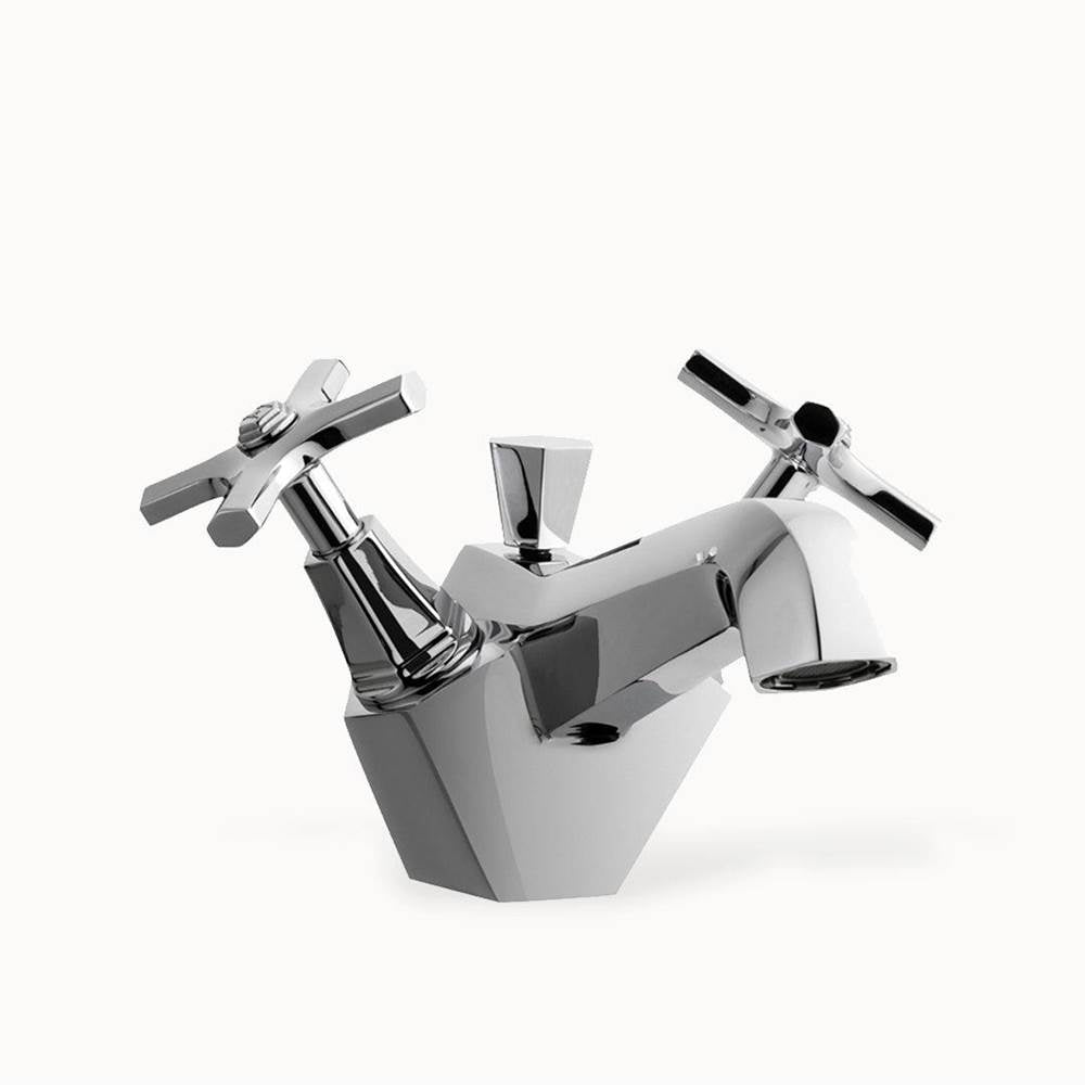 Crosswater London Waldorf Single-hole Basin Faucet with Cross Handles