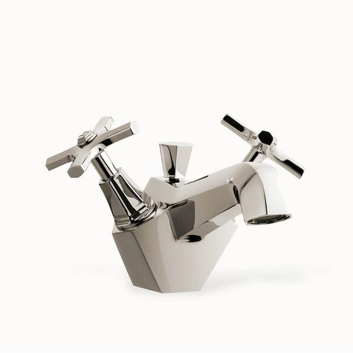 Crosswater London Waldorf Single-hole Basin Faucet with Cross Handles