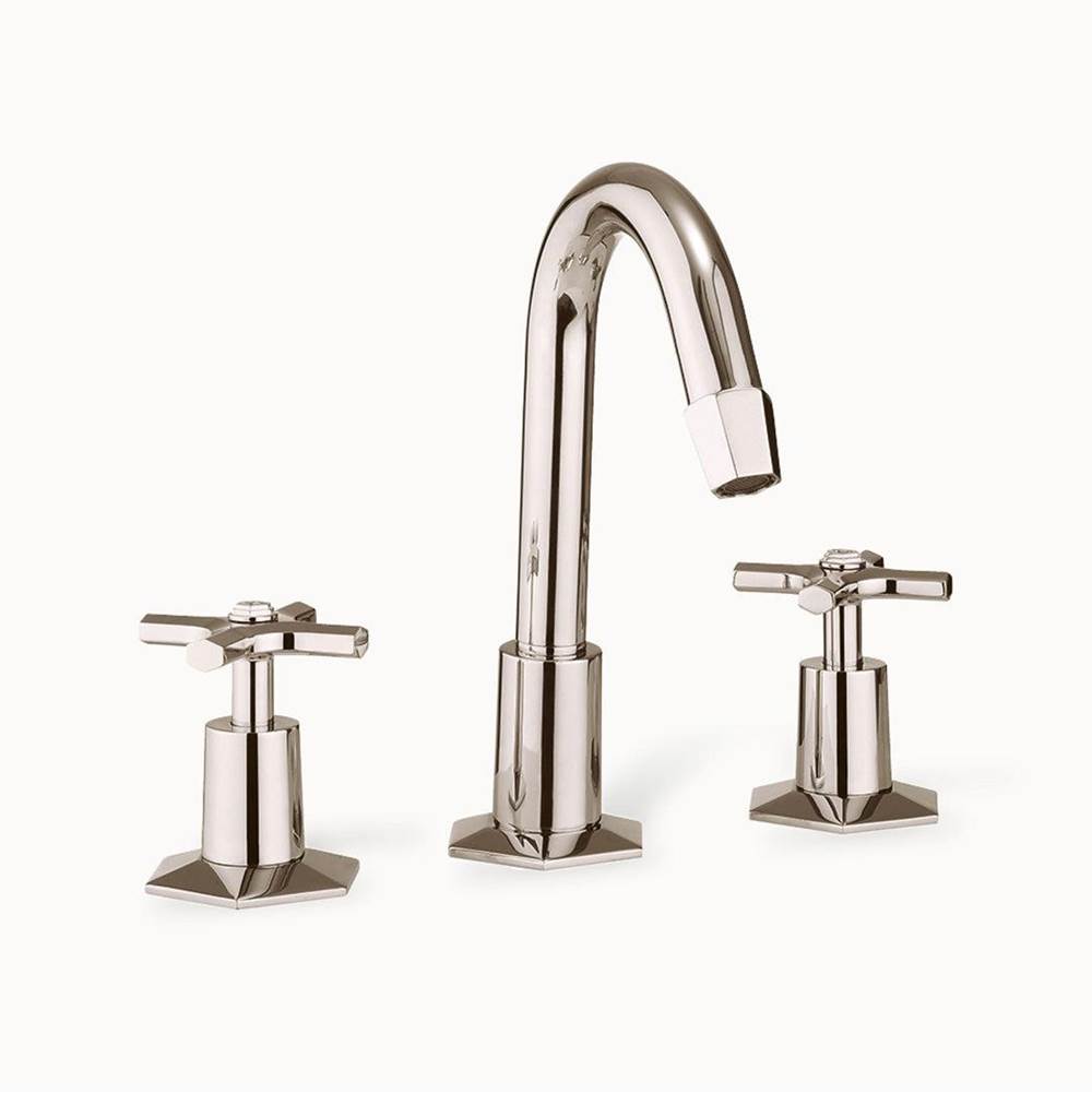 Crosswater London Waldorf Basin Faucet with Tall Spout and Cross Handles