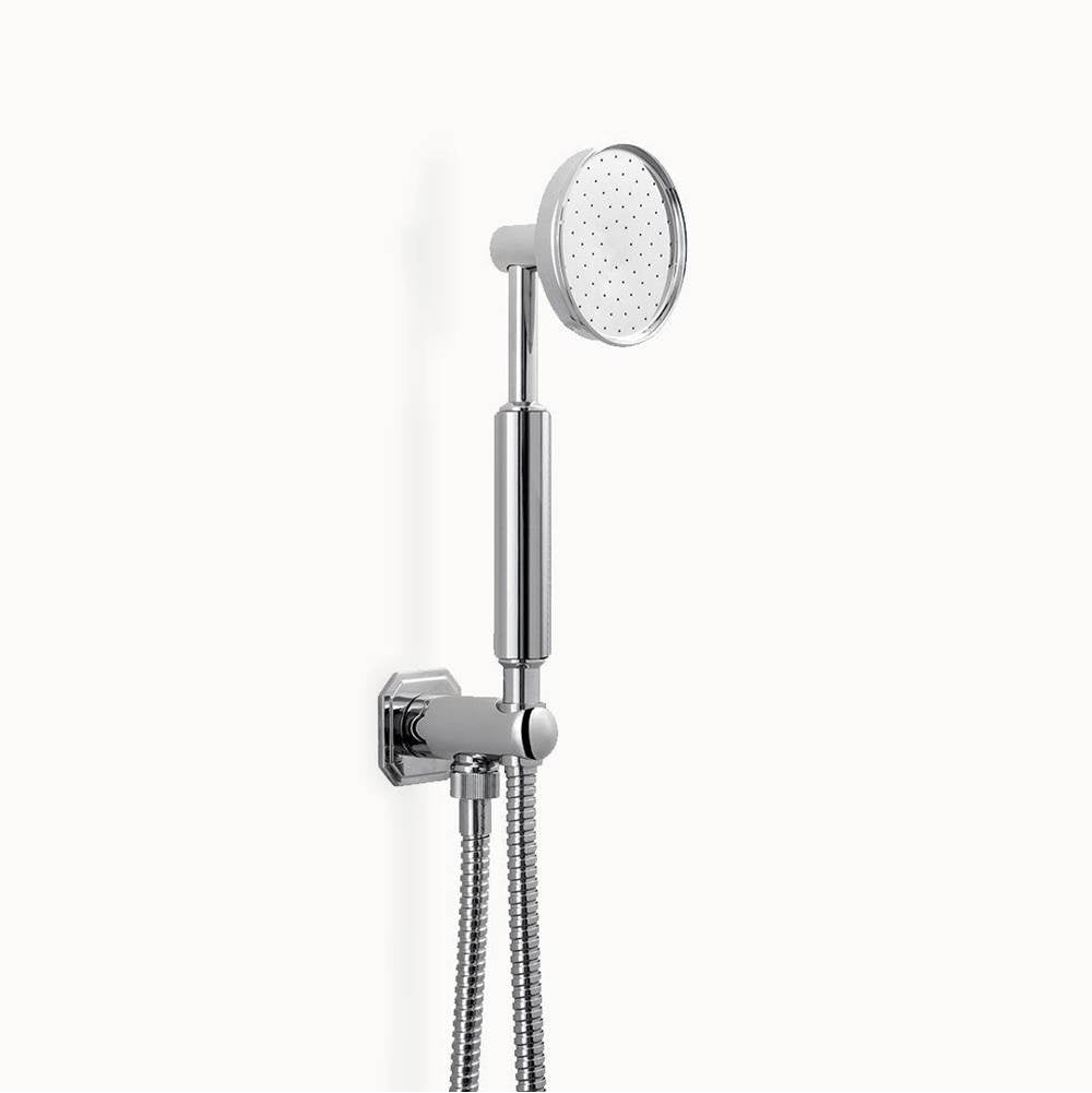 Crosswater London Waldorf Metal Handshower Set With Hose and Bracket with Outlet
