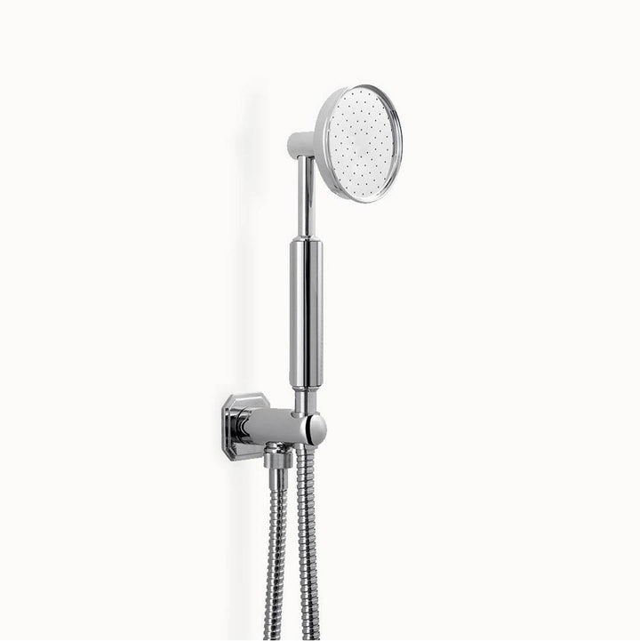 Crosswater London Waldorf Metal Handshower Set With Hose and Bracket with Outlet