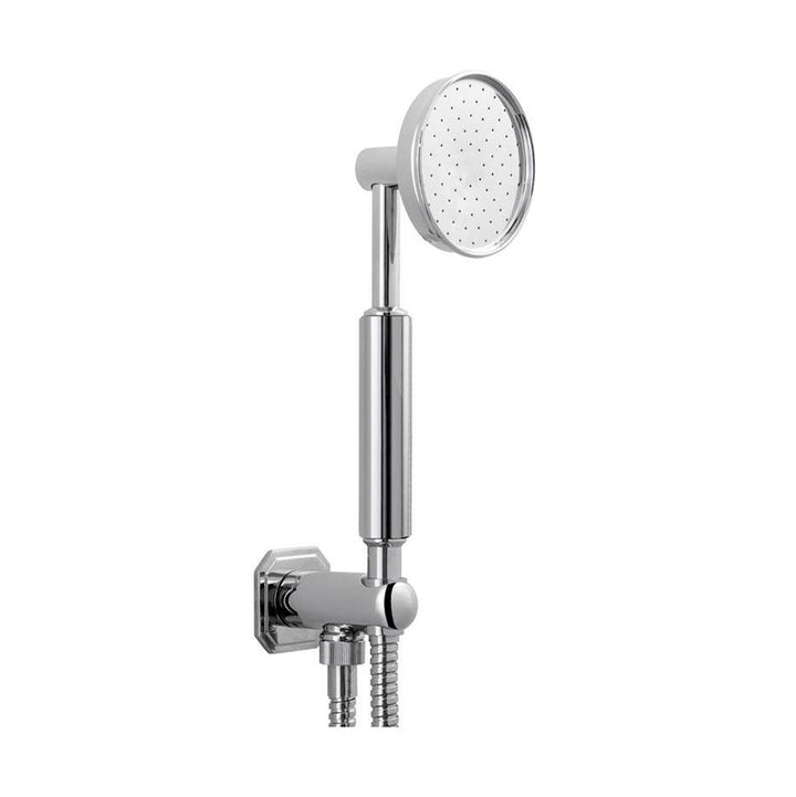 Crosswater London Waldorf Metal Handshower Set With Hose and Bracket with Outlet