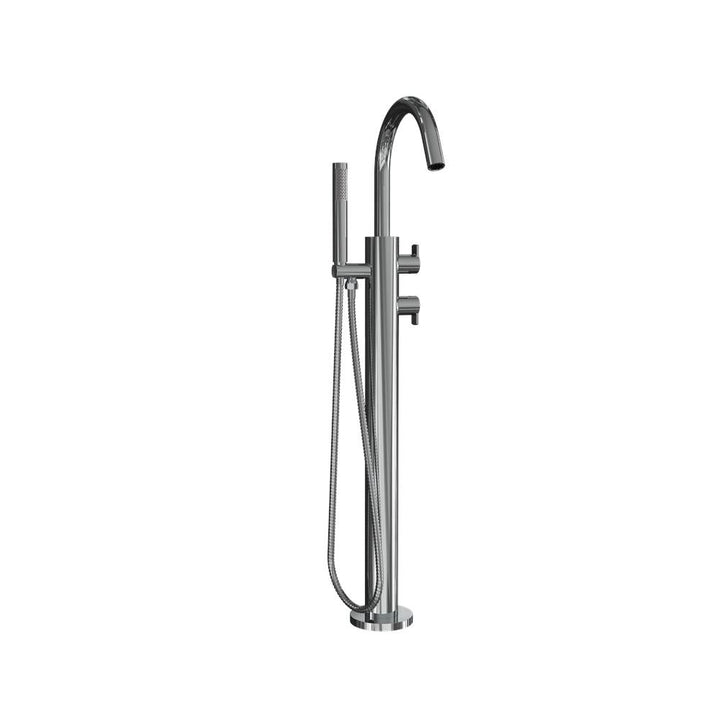 Crosswater London Wisp II Floor-mount Thermo Tub Filler
