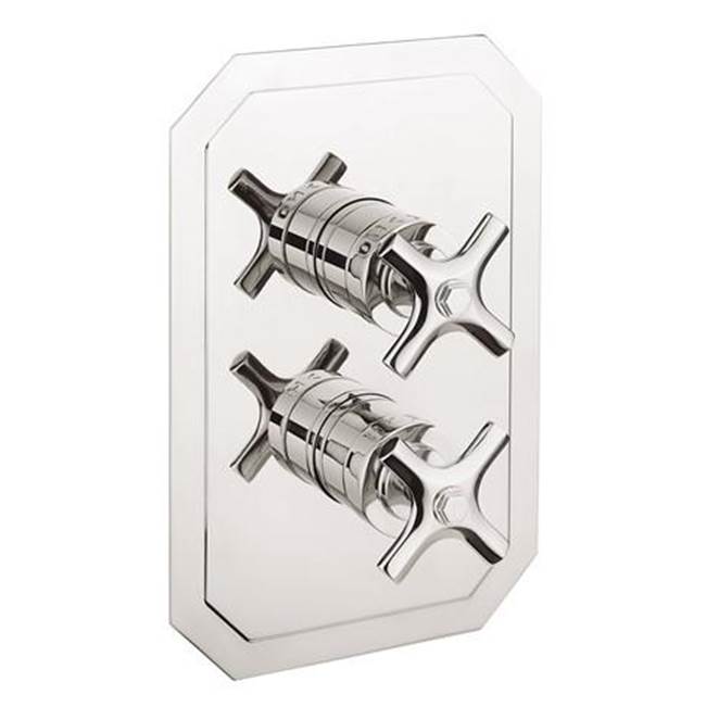 Crosswater London Waldorf 2500 Thermo Trim with Cross Handles